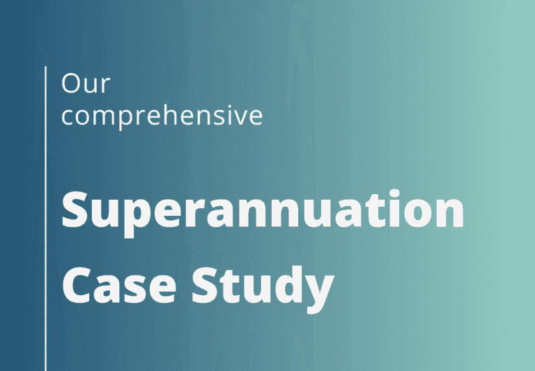 Superannuation Case Study